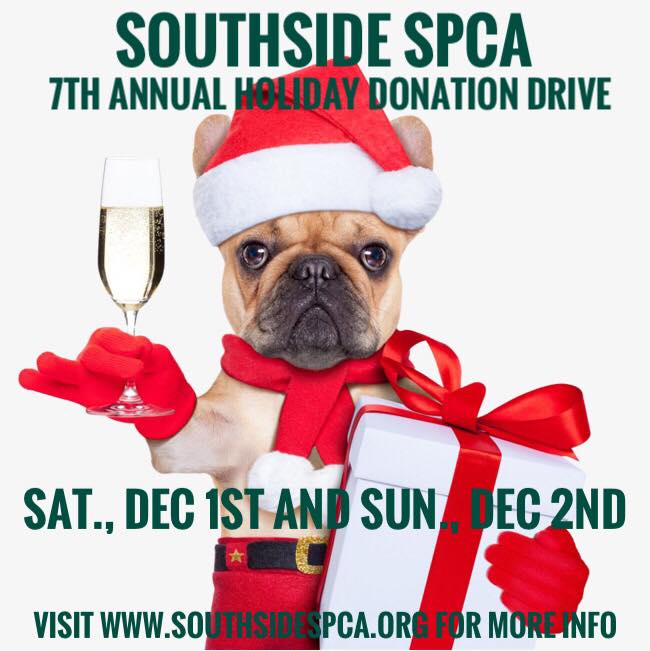 WIN Puppie Love Swag at the Southside SPCA Holiday Fundraiser!