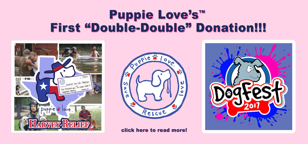 Puppie Love is Making its first “Double-Double” Donation