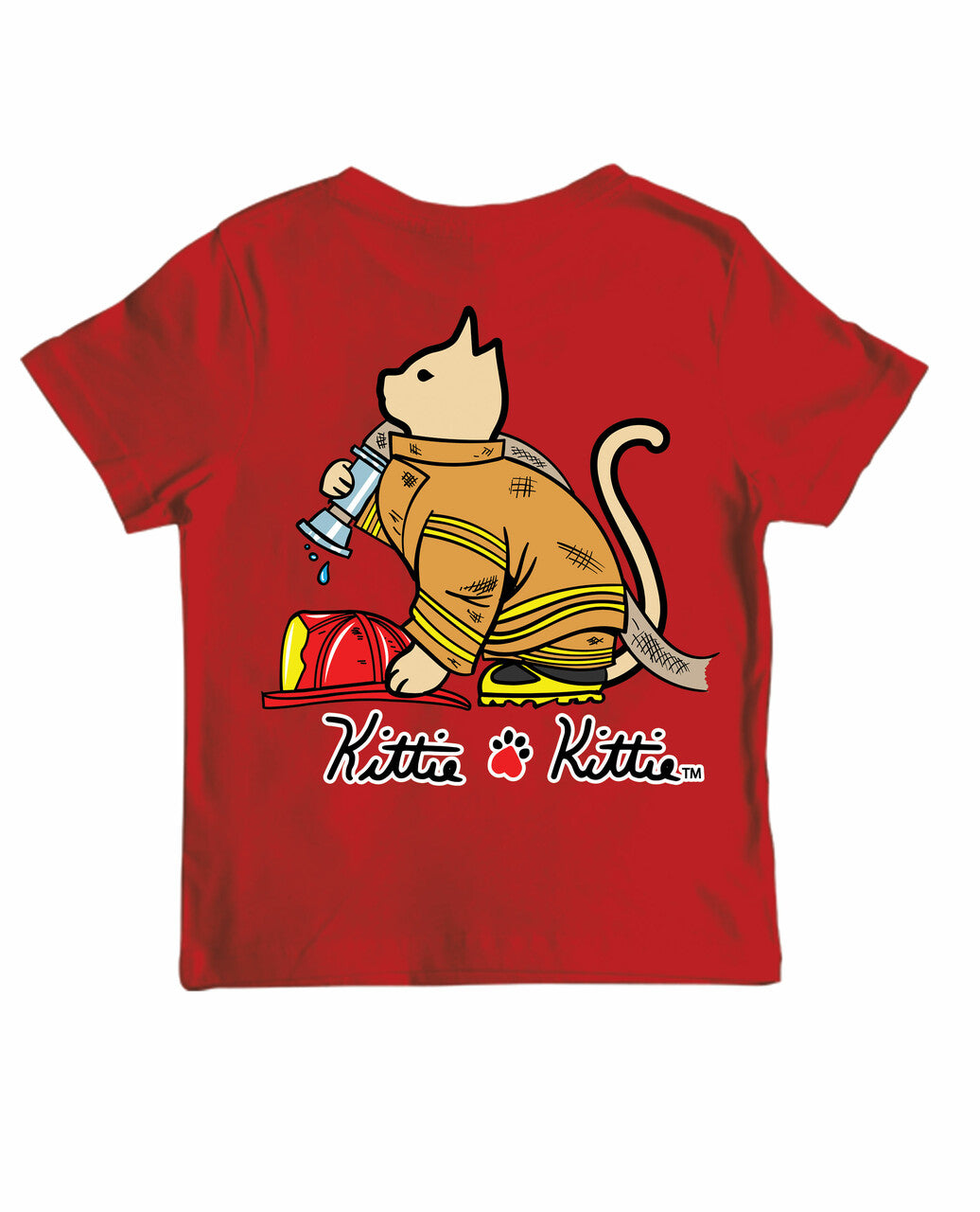 FIREFIGHTER KITTIE, YOUTH SS - Puppie Love