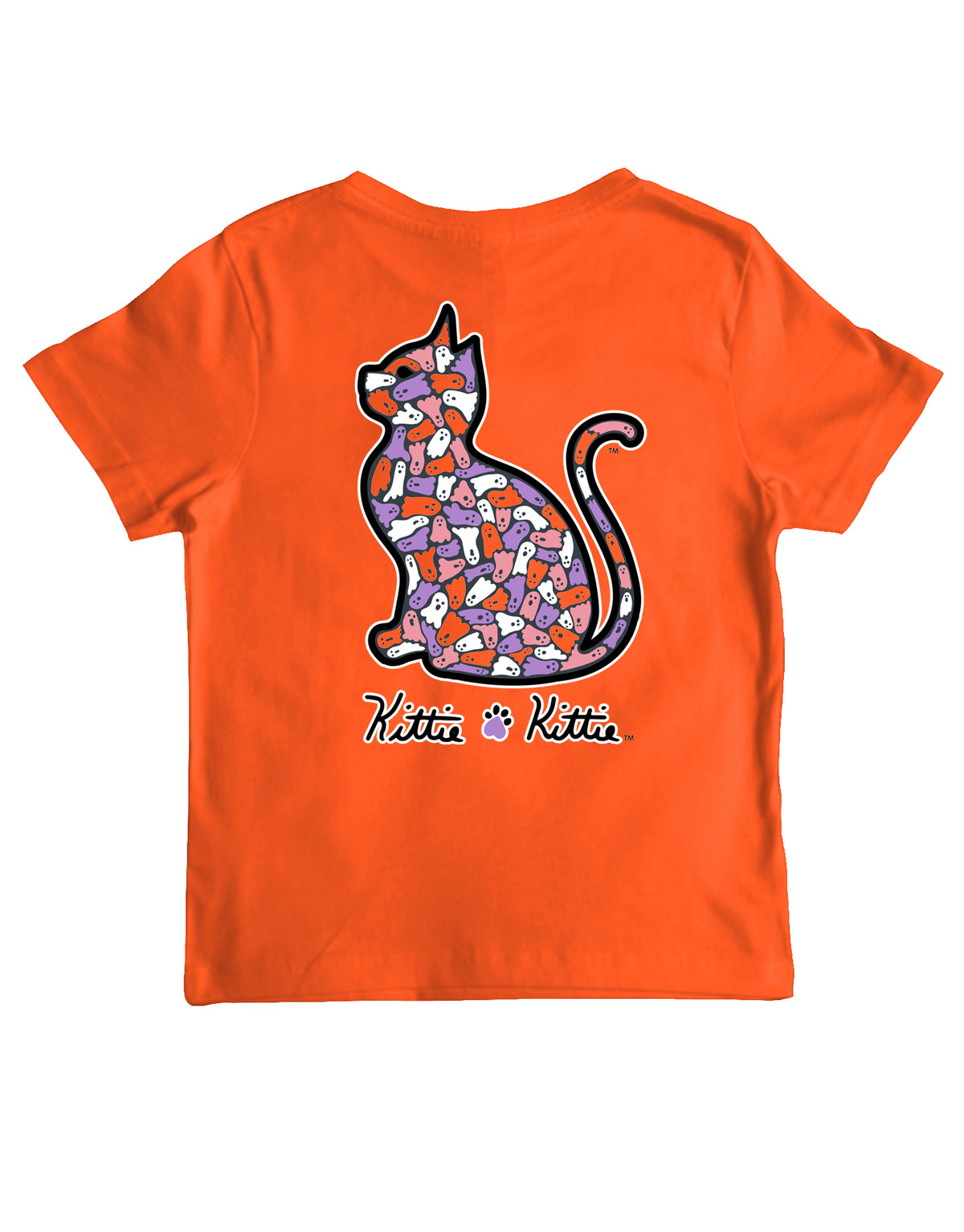 GHOST PATTERN KITTIE, YOUTH SS - Puppie Love
