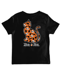 SCAREDY CAT PATTERN KITTIE, YOUTH SS - Puppie Love