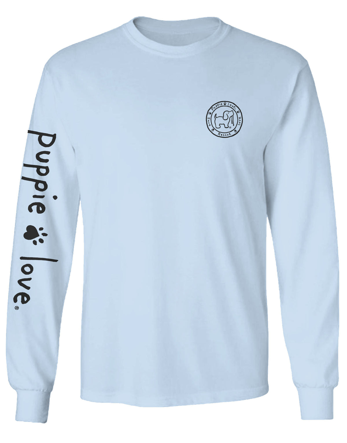 BE KIND AND ALWAYS SHARE PUP, ADULT LS - Puppie Love