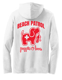 BEACH PATROL PUP, ADULT HOODIE TEE - Puppie Love