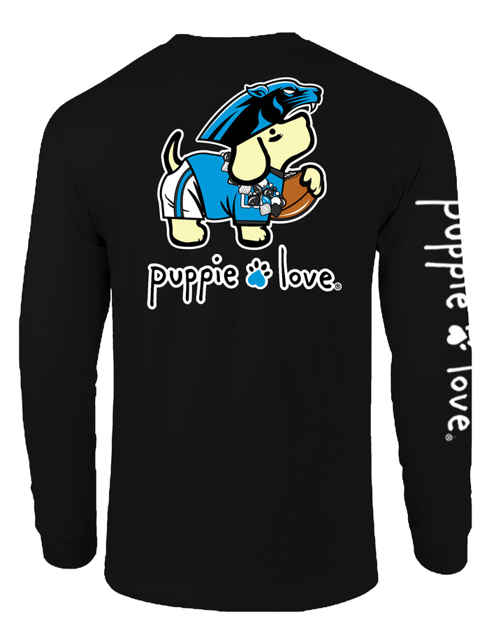 BLACK AND BLUE MASCOT PUP, ADULT LS - Puppie Love