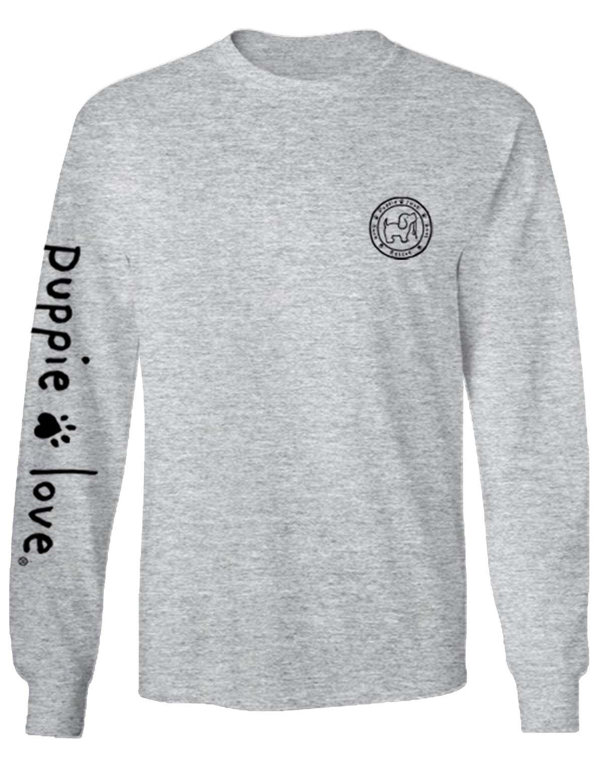 BLACK AND RED MASCOT PUP, ADULT LS - Puppie Love