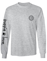 BLACK AND RED MASCOT PUP, ADULT LS - Puppie Love