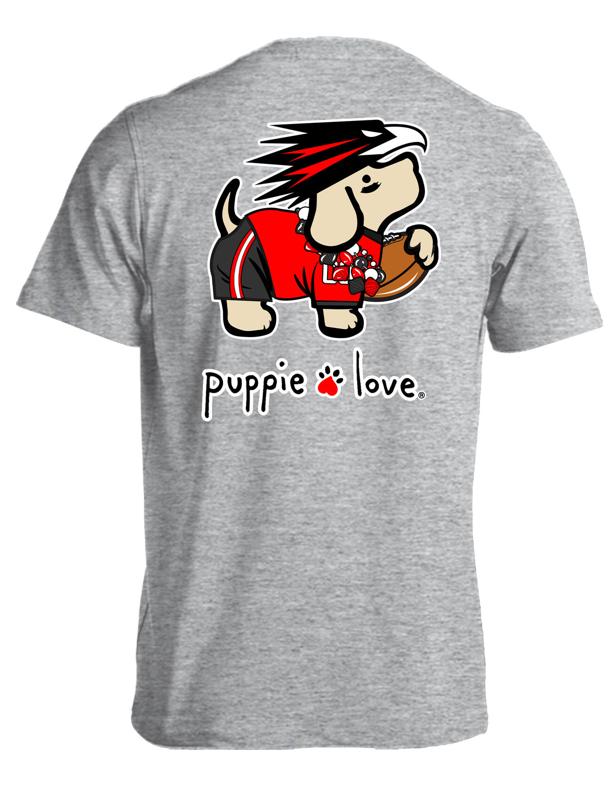 BLACK AND RED MASCOT PUP - Puppie Love