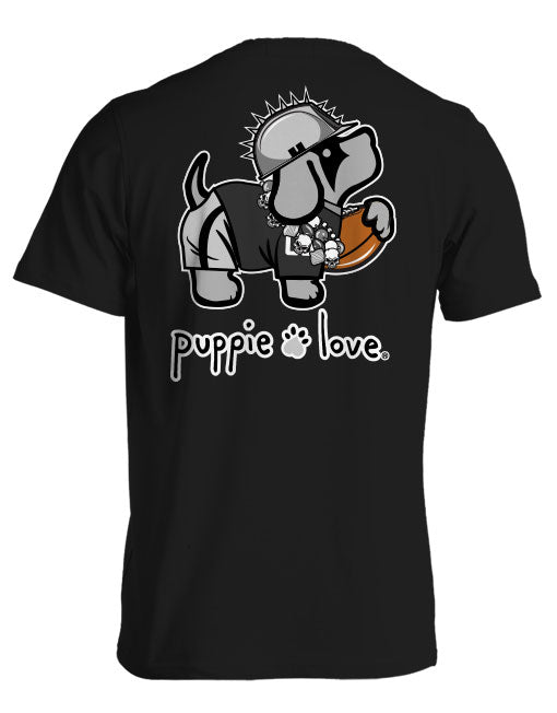 BLACK AND SILVER MASCOT PUP - Puppie Love