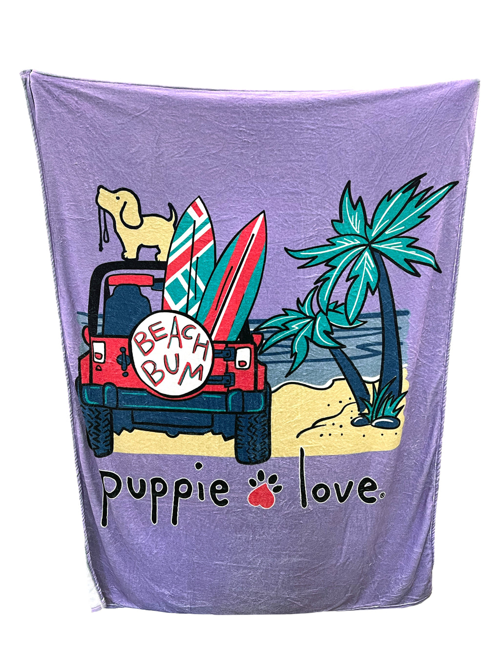 BEACH BUM PUP BLANKET - Puppie Love