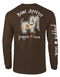 BONE APPETIT PUP, ADULT LS - Puppie Love