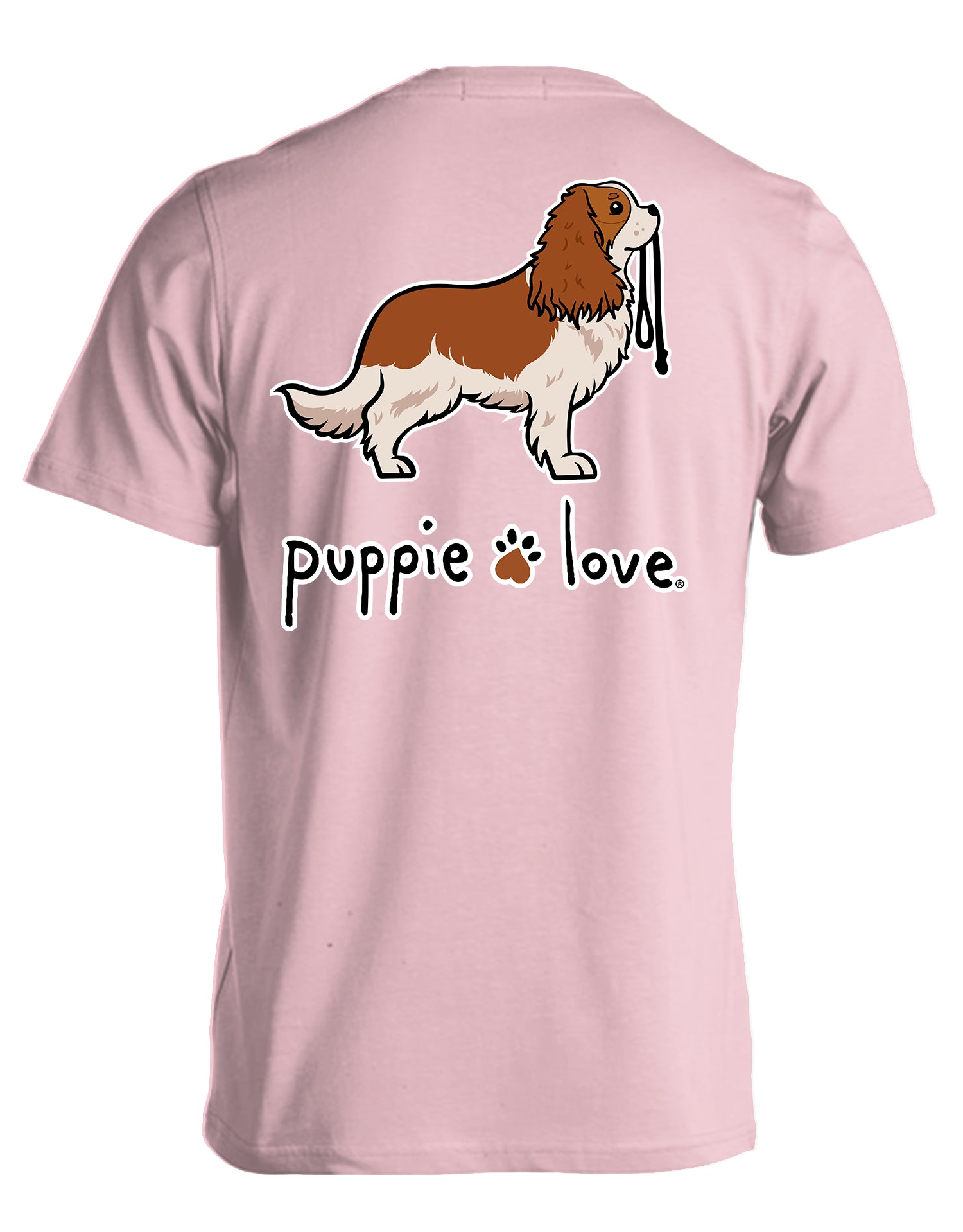 Cavalier King Charles Spaniel Pup Tee Blenheim - CKCS Dog Shirt ...
