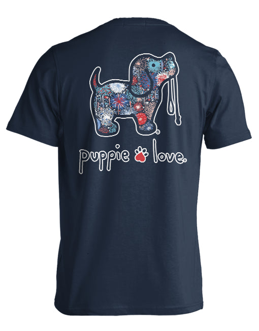 FIREWORKS PUP NAVY BLUE / LRG