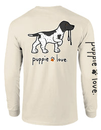 GSP PUP (BLACK), ADULT LS - Puppie Love