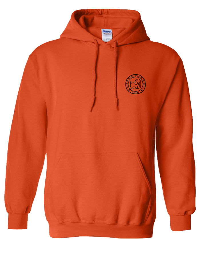 GHOST PATTERN PUP, ADULT HOODIE - Puppie Love