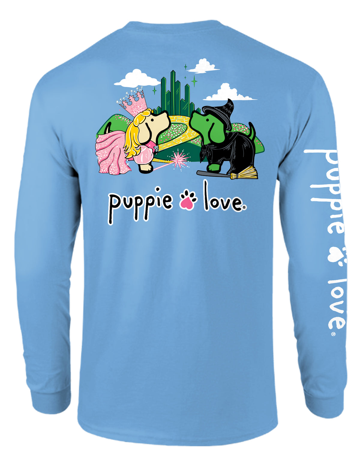 GOOD WITCH AND BAD WITCH PUPS, ADULT LS