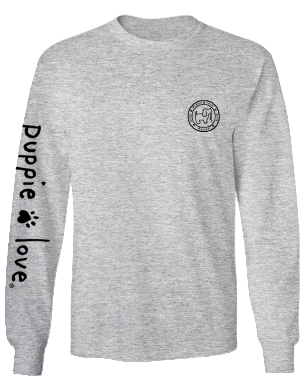 GREEN AND NAVY MASCOT PUP, ADULT LS - Puppie Love