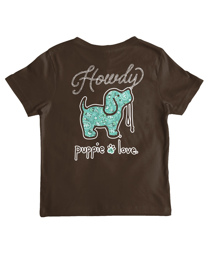 HOWDY BANDANA PUP, YOUTH SS - Puppie Love