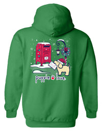 LETTERS TO SANTA PUP, ADULT HOODIE