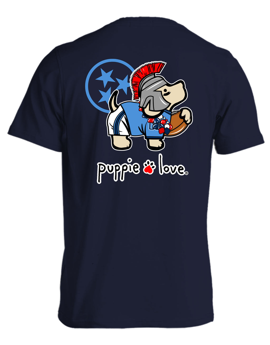 NAVY AND RED MASCOT PUP - Puppie Love