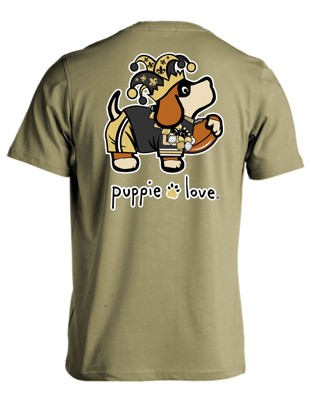 OLD GOLD AND BLACK MASCOT PUP - Puppie Love