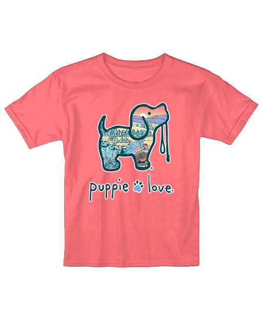 PASTEL SOUTH DAKOTA PUP, YOUTH SS - Puppie Love