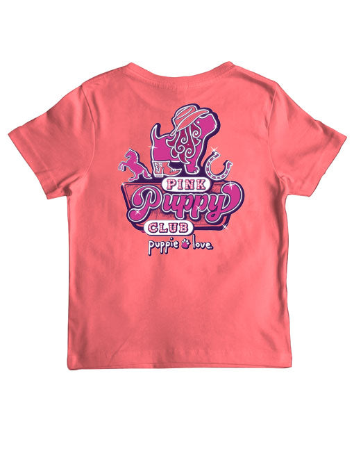 PINK PUPPY CLUB, YOUTH SS - Puppie Love