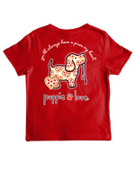 PIZZA MY HEART PUP, YOUTH SS - Puppie Love