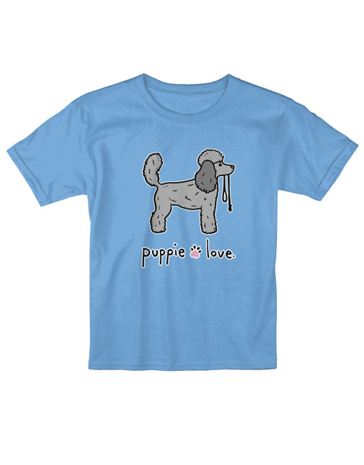 POODLE PUP (GREY), YOUTH SS - Puppie Love