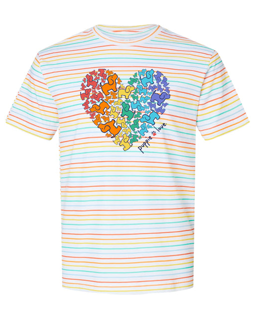 RAINBOW PUPPIE HEART - Puppie Love