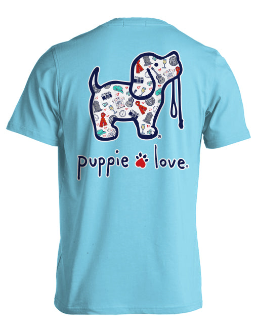 RED SCARF PUP (PRINTED TO ORDER) - Puppie Love