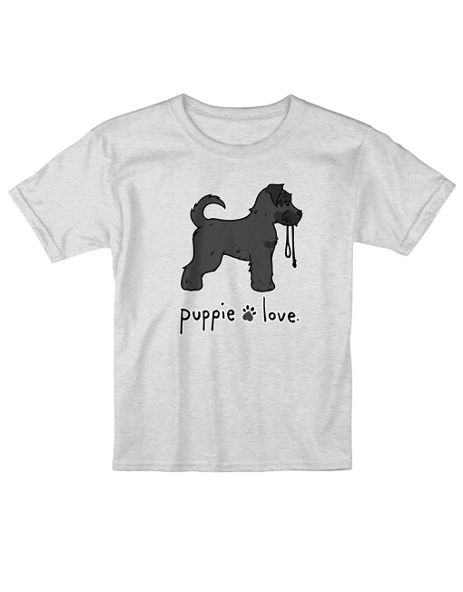 SCHNAUZER PUP (BLACK), YOUTH SS - Puppie Love