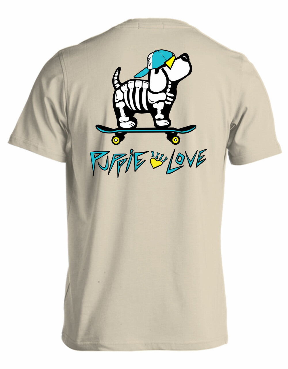 SKATEBOARD SKELETON PUP - Puppie Love