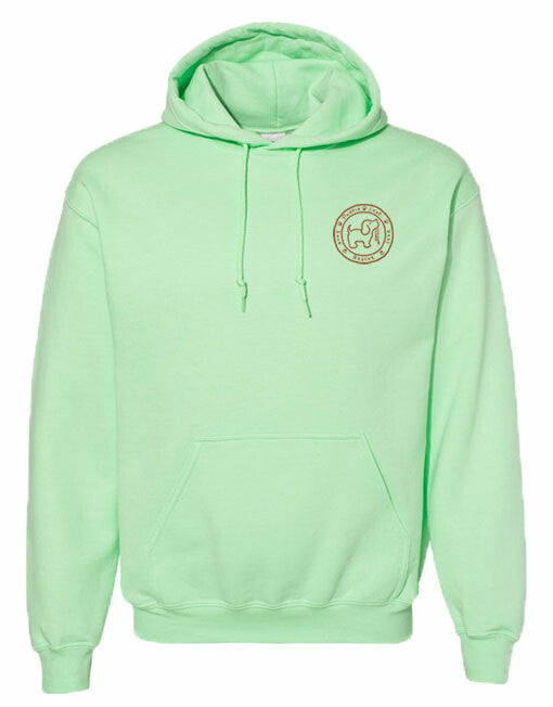 STAY SALTY SKELETON PUP, ADULT HOODIE - Puppie Love