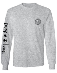 STEEL BLUE AND BATTLE RED MASCOT PUP, ADULT LS - Puppie Love