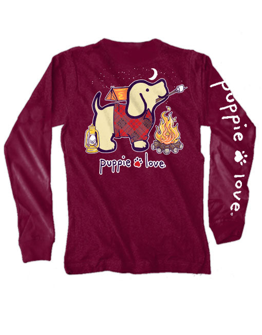 CAMPING PUP, ADULT LS - Puppie Love