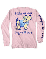 DELTA GAMMA PUP, ADULT LS (PRINTED TO ORDER) - Puppie Love