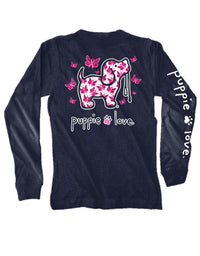 BUTTERFLY RIBBONS PUP, ADULT LS - Puppie Love