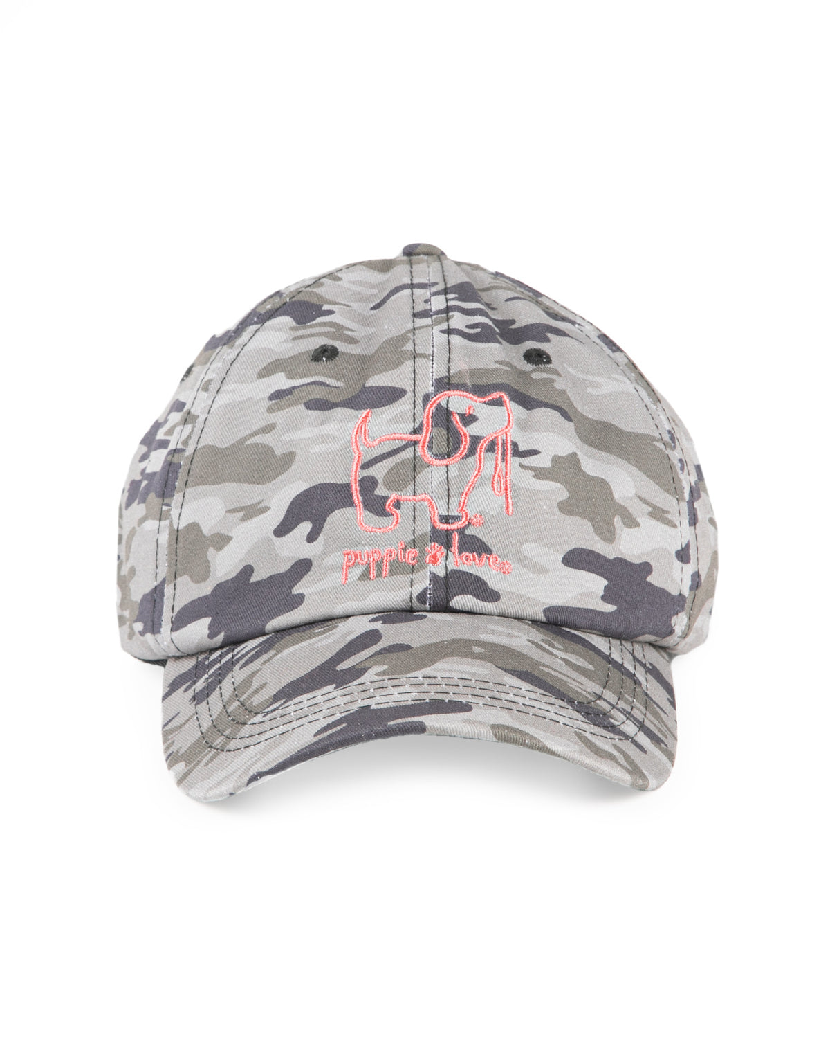 GREEN CAMO BASEBALL HAT - Puppie Love