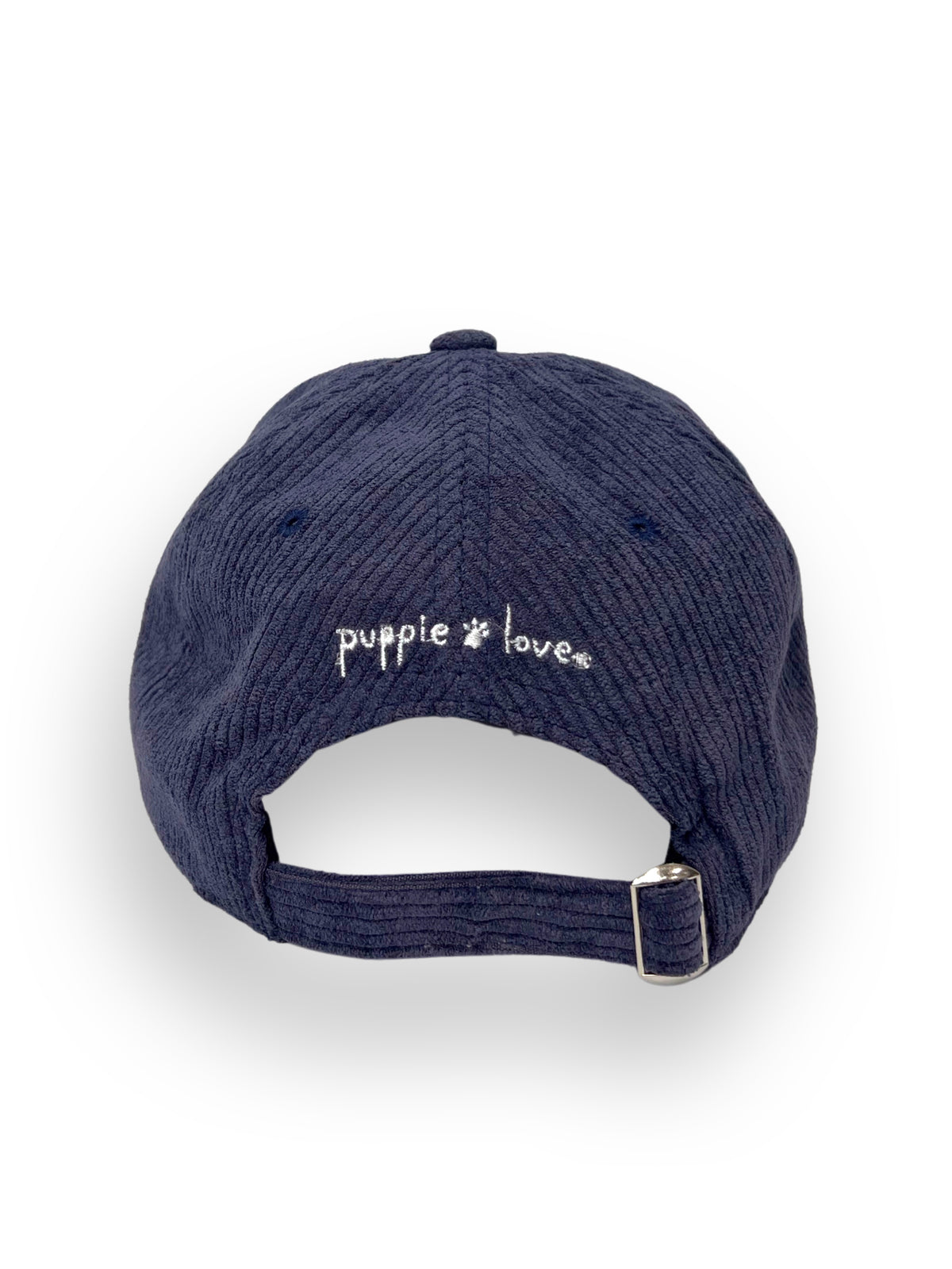NAVY CORDUROY HAT - Puppie Love
