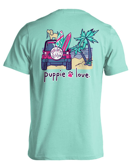 BEACH BUM PUP, CELADON - Puppie Love