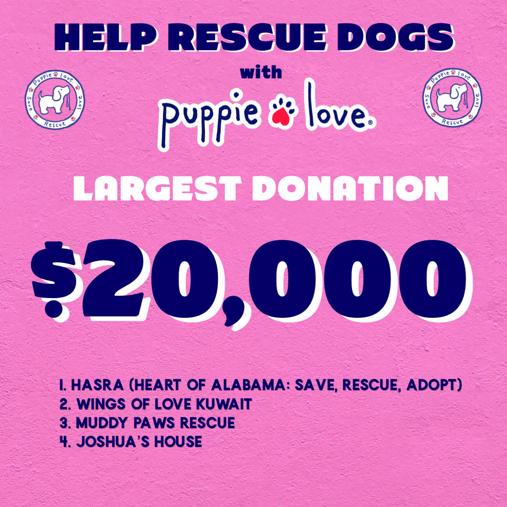 Puppie Love's Largest Donation Yet!