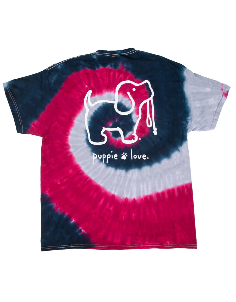 PRAIRIE WINE TIE DYE PUP - Puppie Love