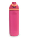 FLIP-TOP 24oz WATER BOTTLE, PINK - Puppie Love