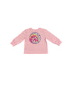 PINK TIE DYE FILL LOGO PUP, TODDLER LS - Puppie Love