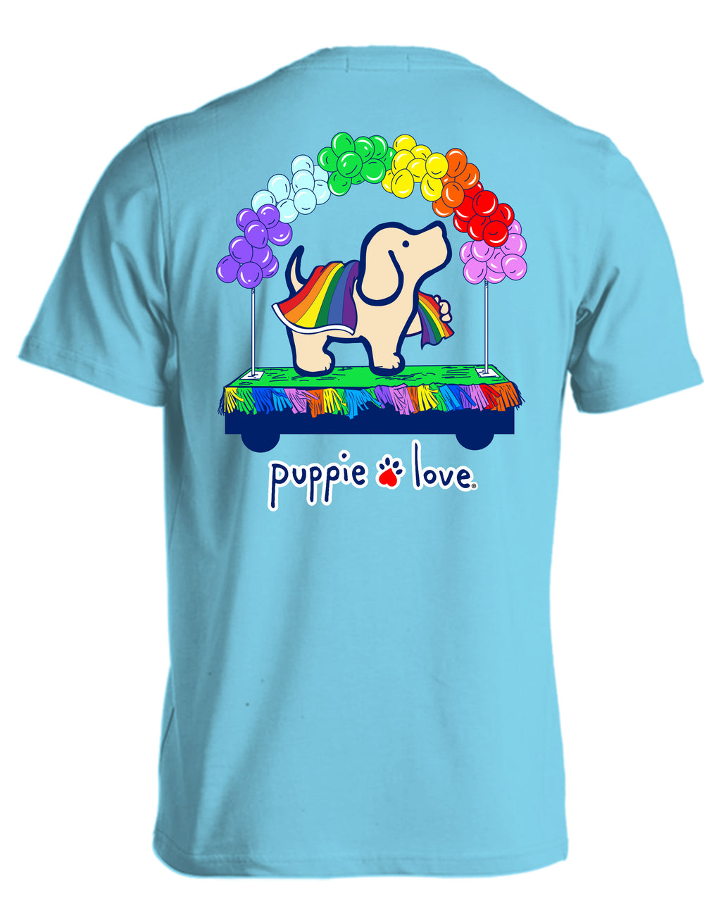 PRIDE PARADE PUP (PRINTED TO ORDER) - Puppie Love