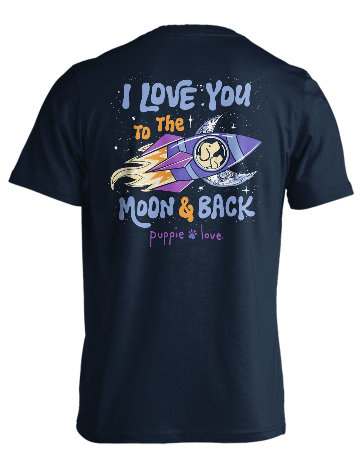 LOVE YOU TO THE MOON PUPPIE LOVE