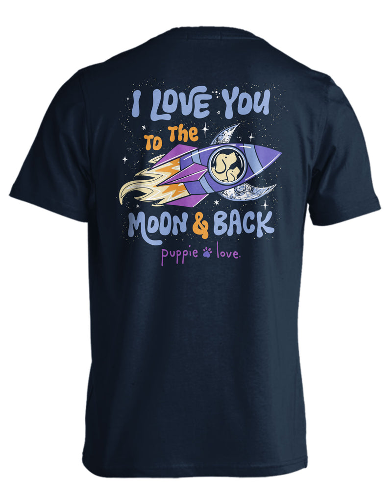 LOVE YOU TO THE MOON PUPPIE LOVE