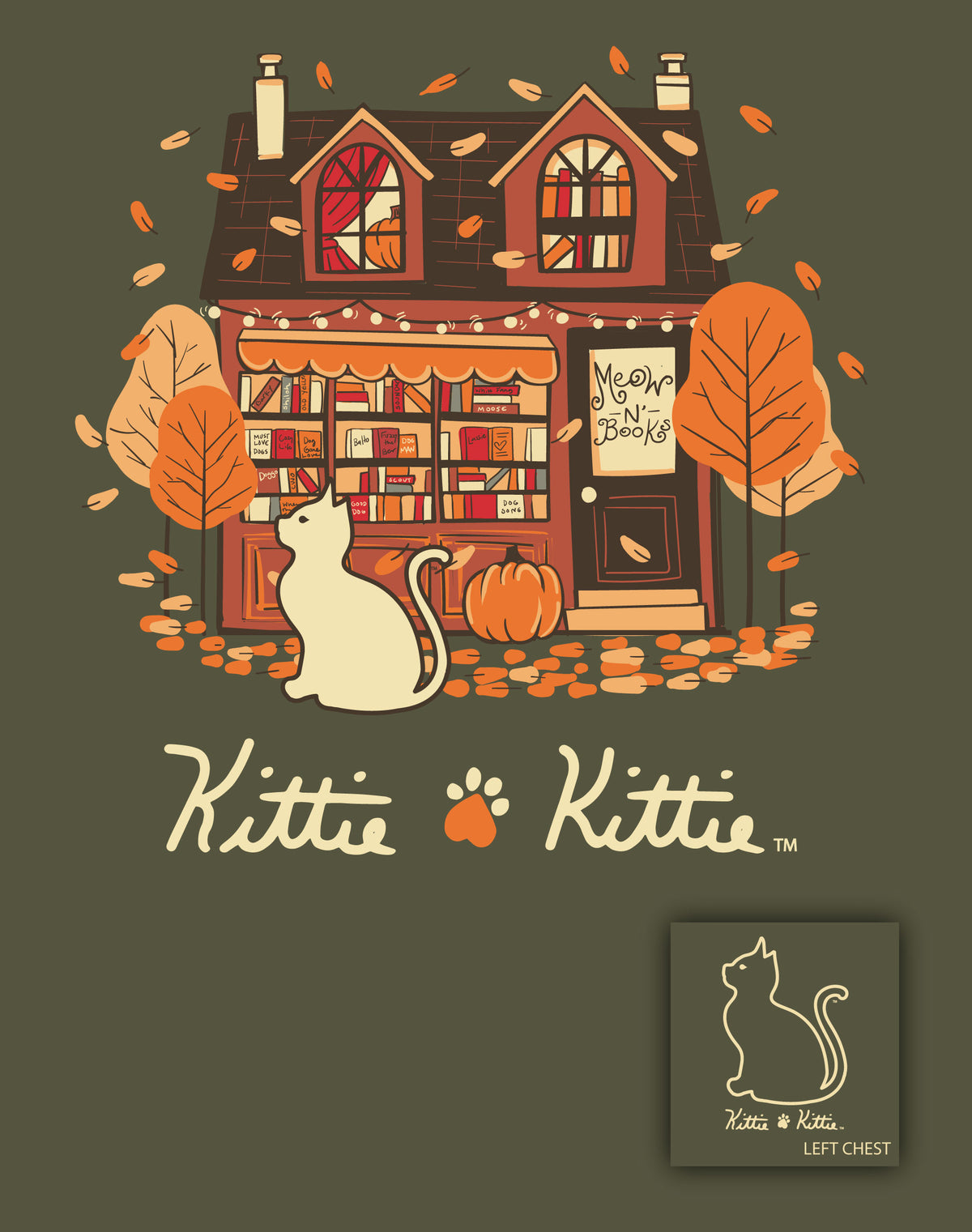 BOOKSTORE KITTIE, ADULT LS