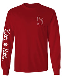CARDINAL PATTERN KITTIE, ADULT LS
