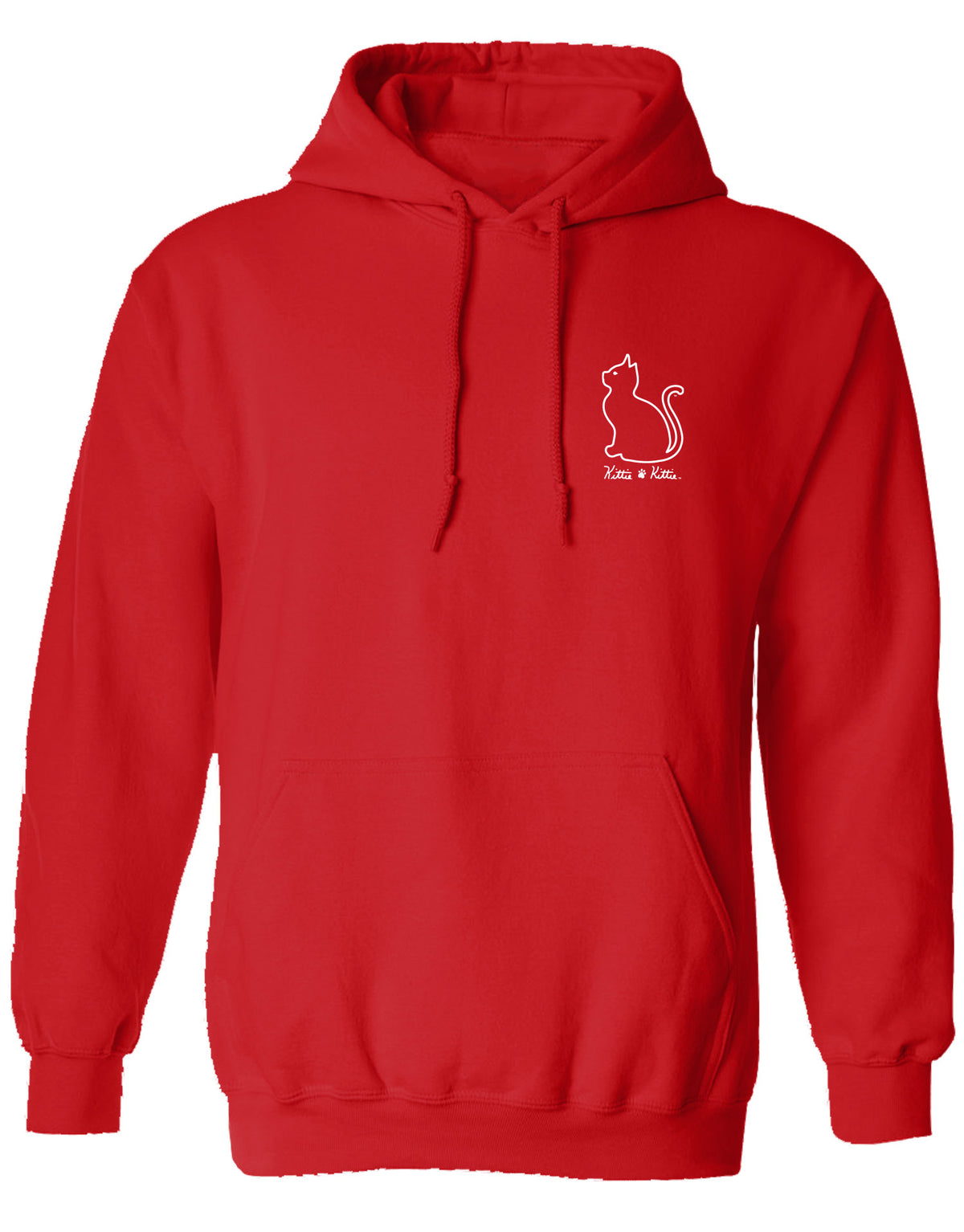 CHRISTMAS ICONS KITTIE, ADULT HOODIE